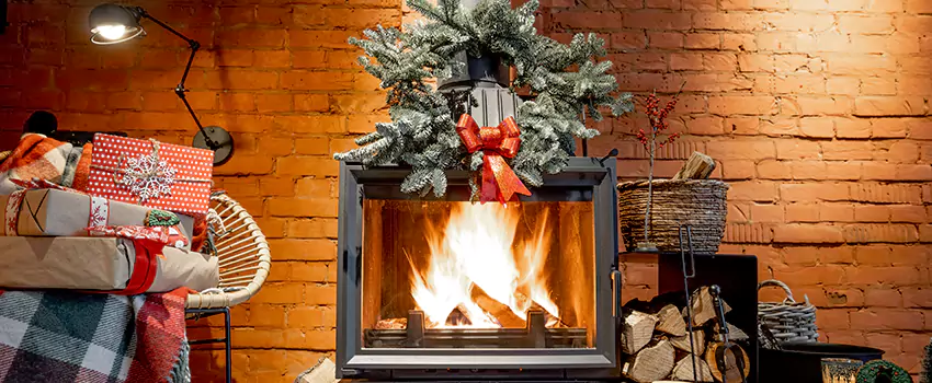 Travis Industries Linear Gas Fireplace Installation in Albert Lea, Minnesota