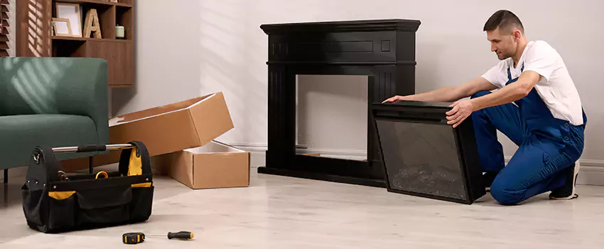 Old Rusted Metal Fireplace Repair And Replacement in Albert Lea, MN